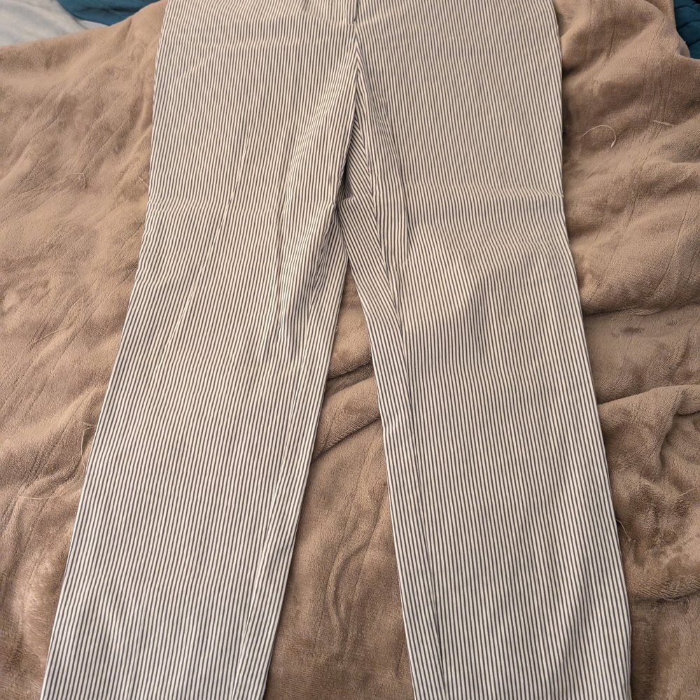 Dalia Blue Ankle Cropped Pants